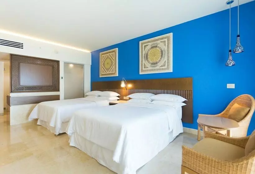 ２ダブルベッドのスタンダードルーム, Sheraton Buganvilias Resort & Convention Center