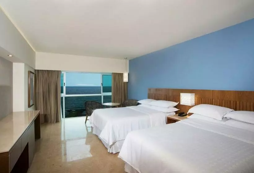 オーシャンビューデラックスルーム, Sheraton Buganvilias Resort & Convention Center