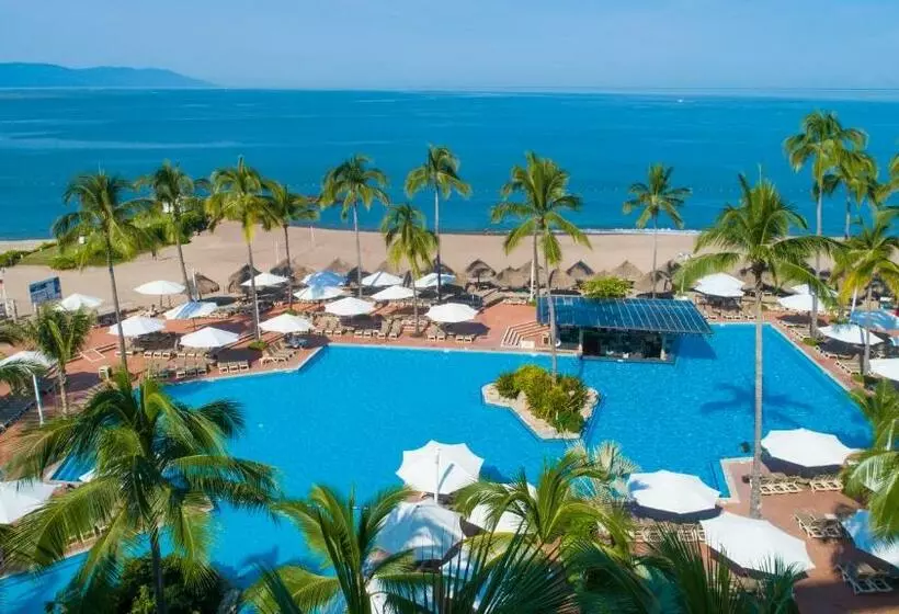 キングサイズベッド、ビュー付きデラックスルーム, Sheraton Buganvilias Resort & Convention Center