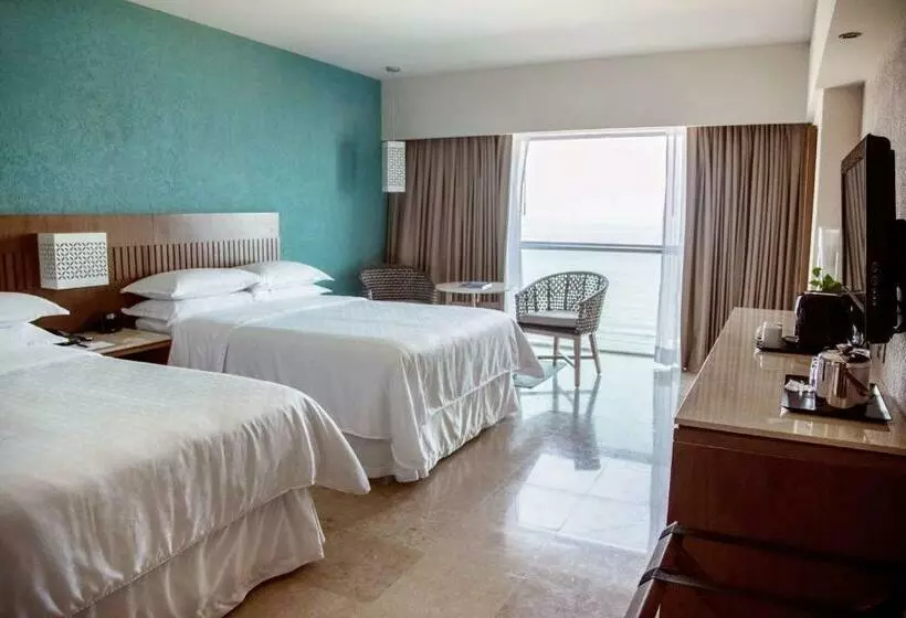 景色の見えるデラックスルーム, Sheraton Buganvilias Resort & Convention Center