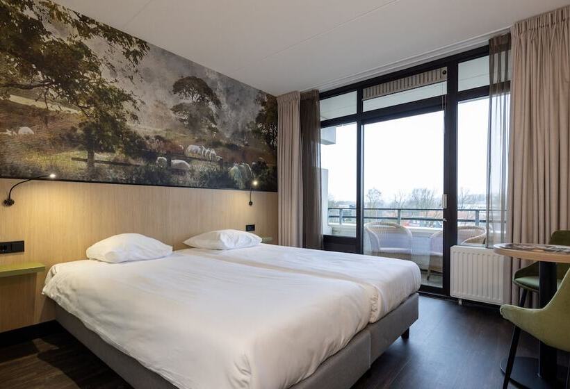 스탠다드 발코니 룸, Fletcher Hotel Restaurant Frerikshof