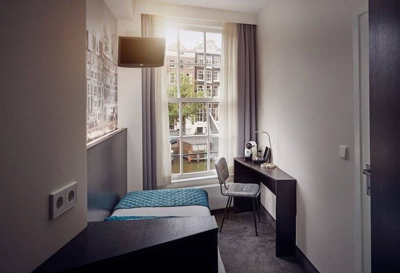 اتاق استاندارد یک نفره, Singel Hotel Amsterdam