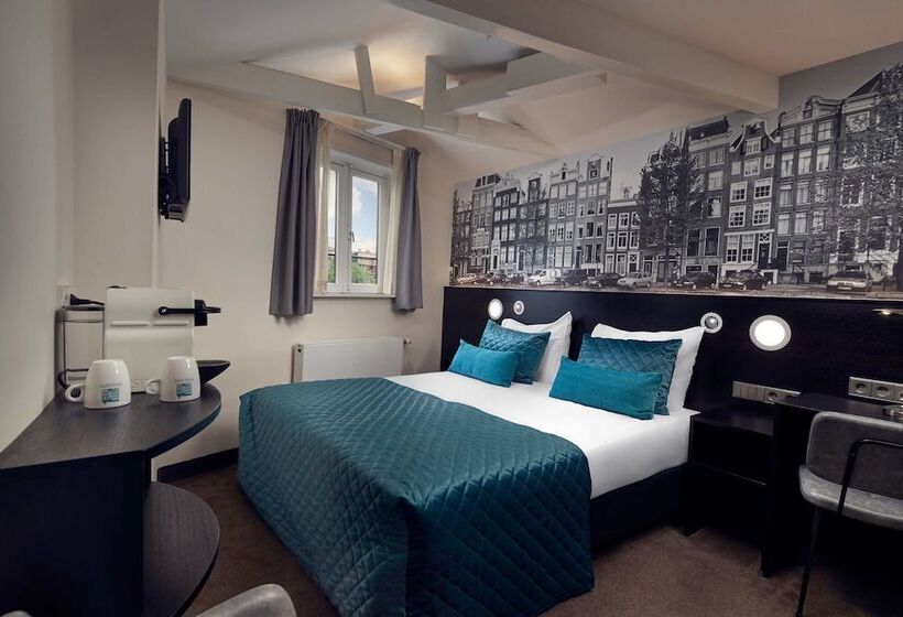 اتاق استاندارد با چشمانداز, Singel Hotel Amsterdam