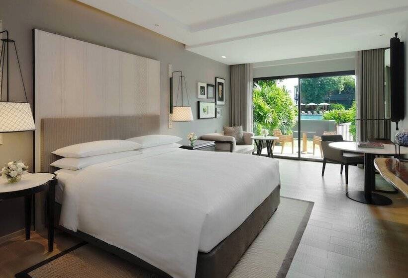Franciaágyas Standard Szoba Kilátással, Hua Hin Marriott Resort And Spa
