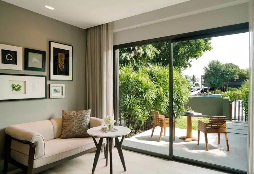 اتاق استاندارد با 2 تخت دوبل, Hua Hin Marriott Resort And Spa