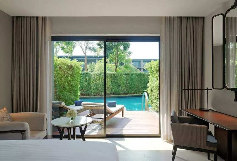 اتاق استاندارد با 2 تخت دوبل, Hua Hin Marriott Resort And Spa