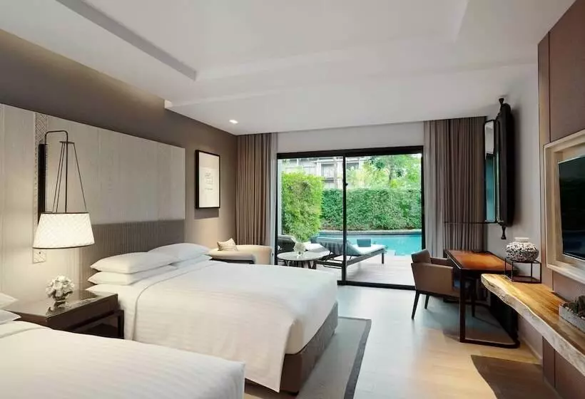 اتاق استاندارد با 2 تخت دوبل, Hua Hin Marriott Resort And Spa