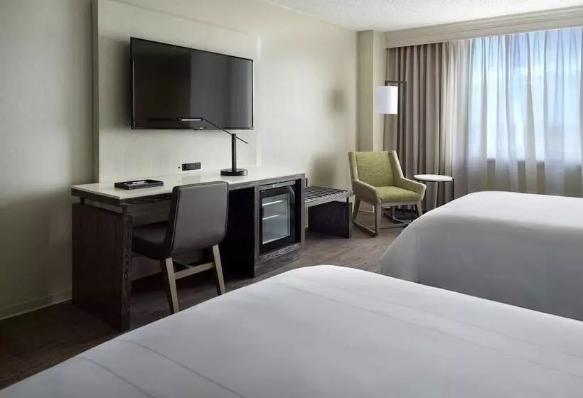 اتاق استاندارد با 2 تخت دوبل, Atlanta Airport Marriott