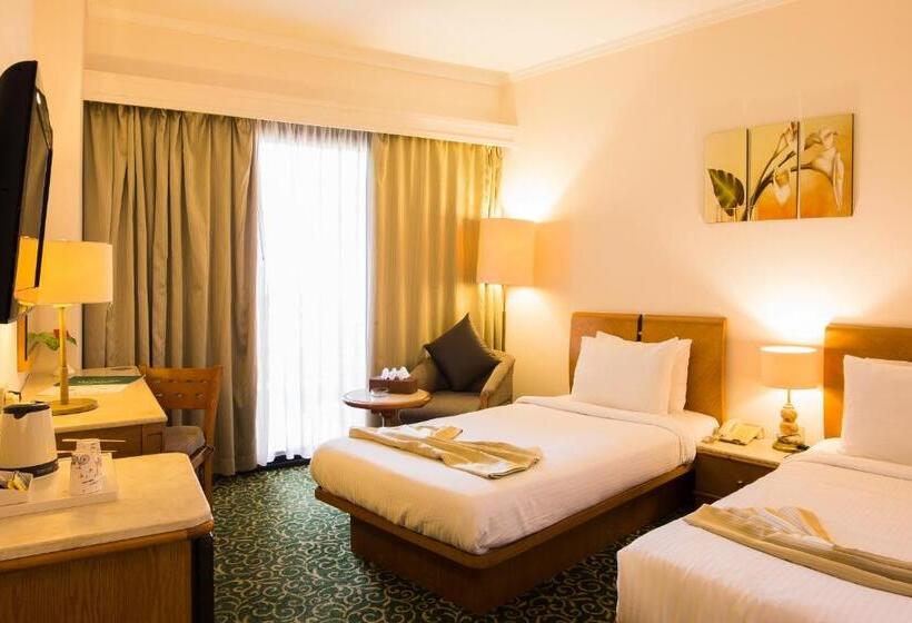 غرفة قياسية إطلالة جانبية علي البحر, Plaza Hotel Alexandria