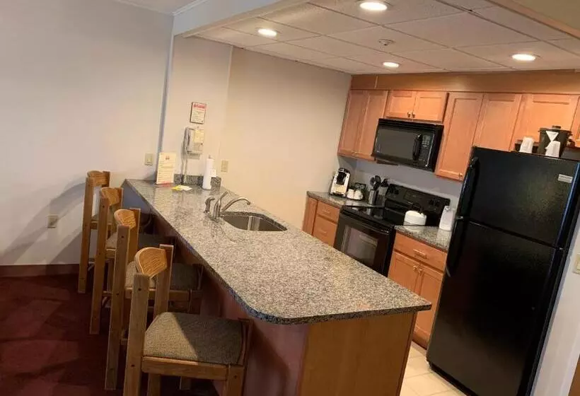 キングサイズベッドのデラックススイート, Fireside Inn & Suites Gilford