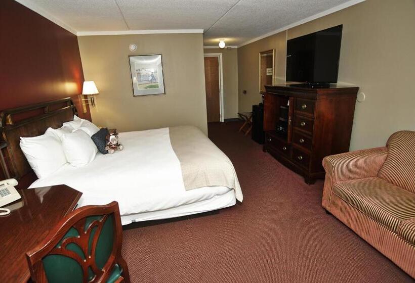 디럭스 룸 킹사이즈 침대, Fireside Inn & Suites Gilford