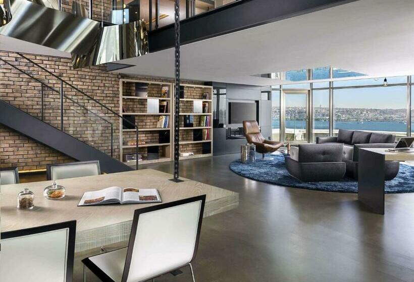 テラスつきの２ベッドルームアパートメント, Swissotel The Bosphorus Istanbul