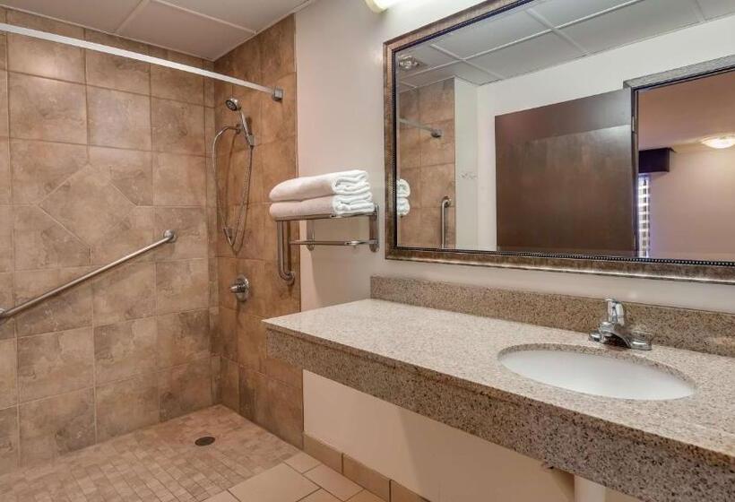 适合残疾人士使用的带超级大床的标准间, Best Western Angus Inn