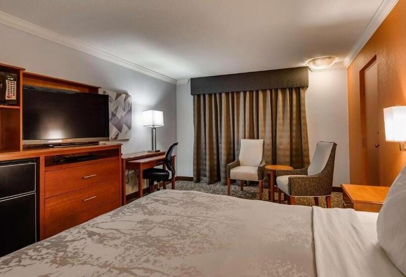 适合残疾人士使用的带超级大床的标准间, Best Western Angus Inn