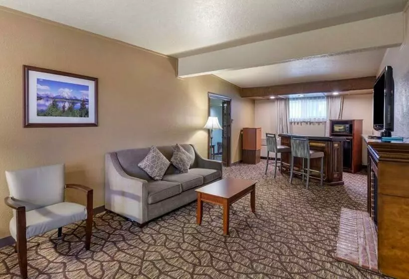 身障者適用キングサイズベッドルーム, Best Western Dunmar Inn
