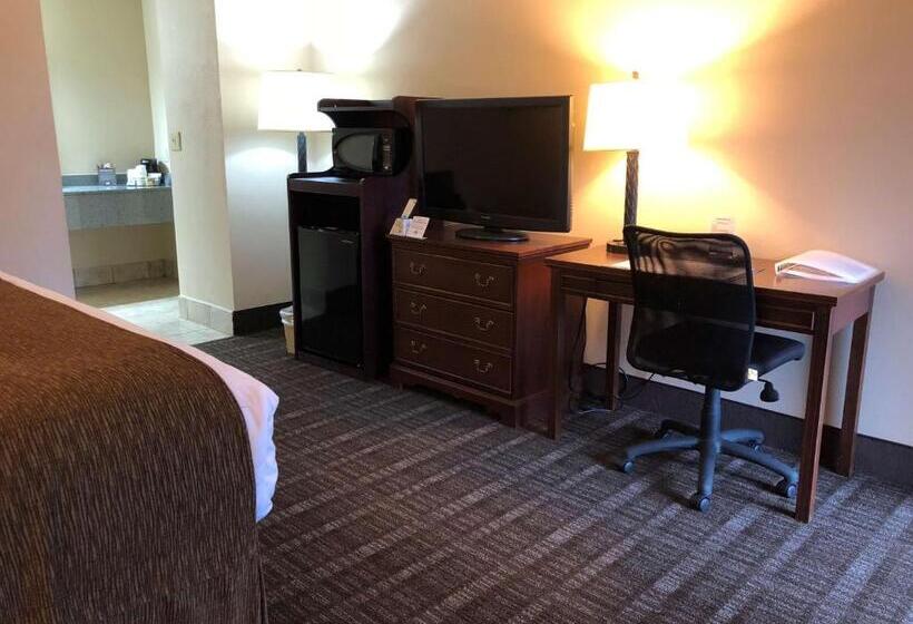 适合残疾人士使用的带超级大床的标准间, Best Western Lakewood  Historic Landmark