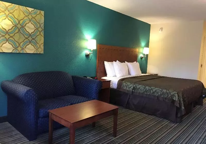 キングサイズベッドのスタンダードルーム, Best Western Tallahasseedowntown Inn And Suites