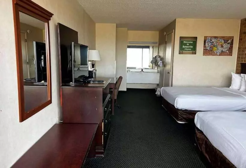 ２ダブルベッドのスタンダードルーム, Days Inn By Wyndham Batesville Ar