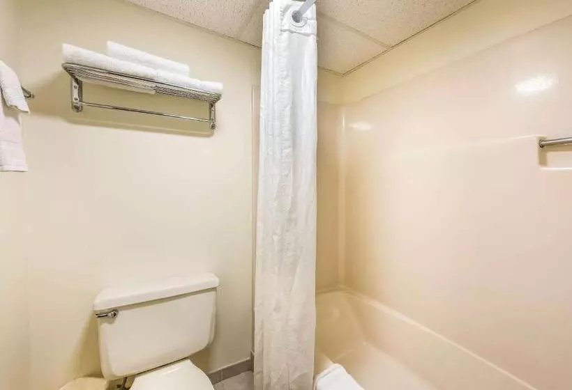 キングサイズベッドのスタンダードルーム, Econo Lodge Quakertown