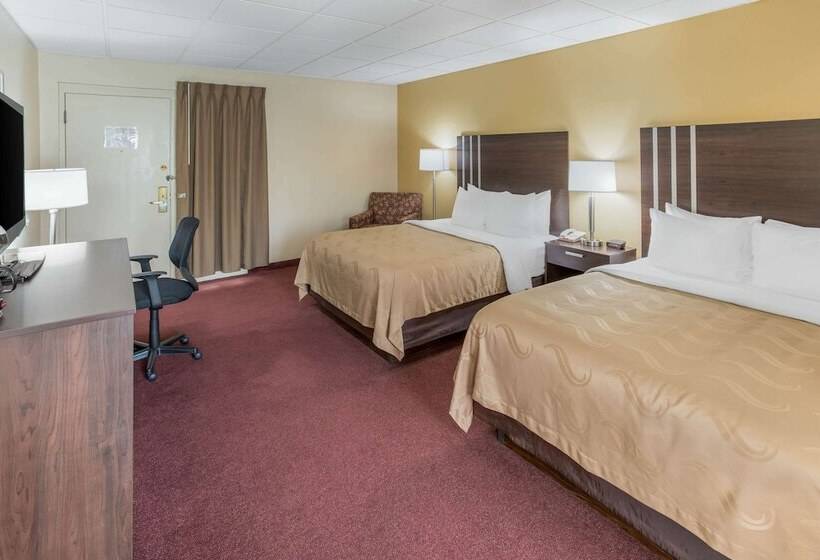 스탠다드 룸 더블 침대 2개, Quality Inn & Suites Downtown
