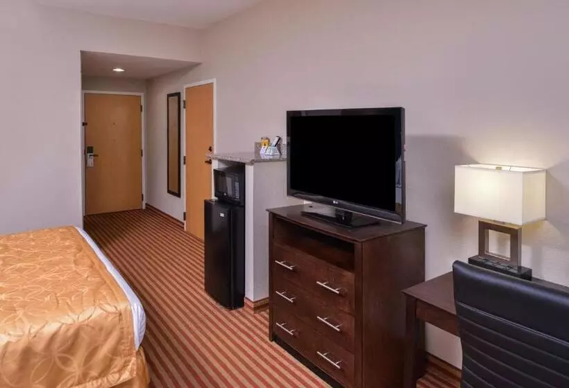 キングサイズベッドのスタンダードルーム, Americas Best Value Inn & Suites Bastrop