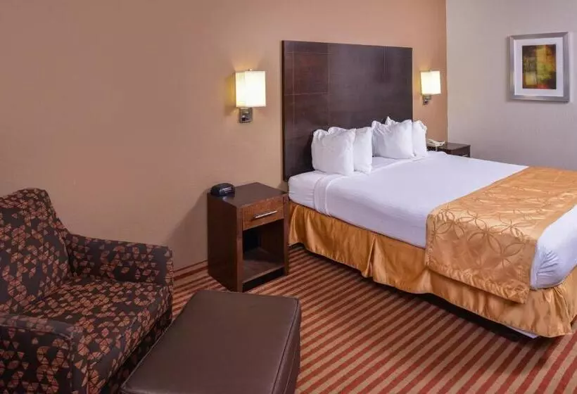 キングサイズベッドのスタンダードルーム, Americas Best Value Inn & Suites Bastrop