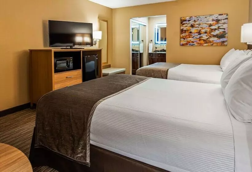اتاق استاندارد با 2 تخت دوبل, Best Western Plus Landing View Inn & Suites