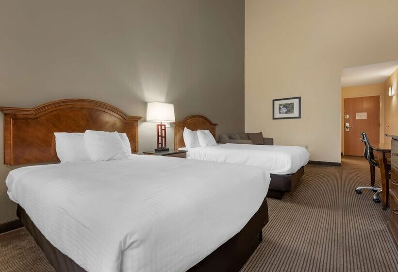 غرفه قياسيه سريرين مزدوجين, Best Western University Inn