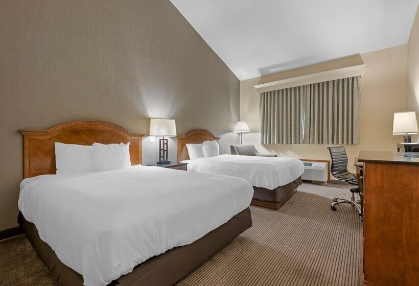 غرفه قياسيه سريرين مزدوجين, Best Western University Inn