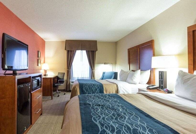 חדר סטנדרט שתי מיטות זוגיות, Comfort Inn Civic Center