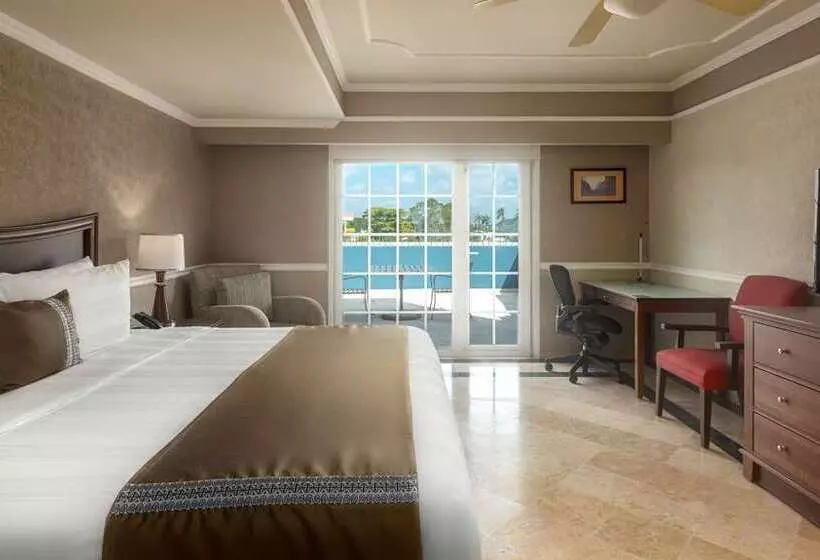 キングサイズベッドのデラックスルーム, Hilton Wilmington/christiana