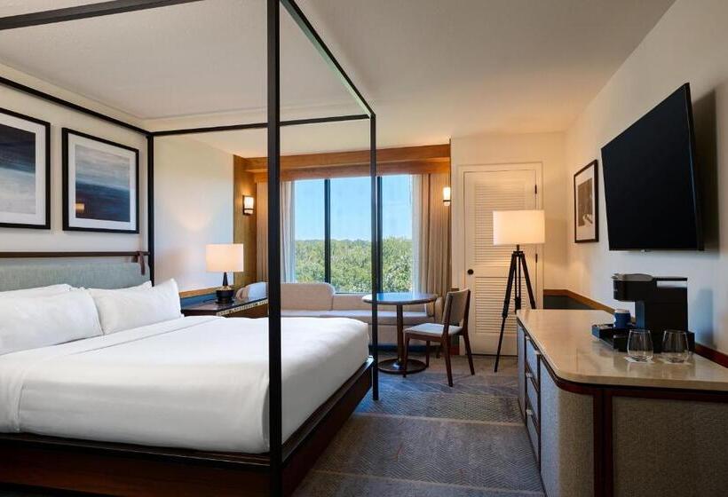 장애인을 위한 킹사이즈 침대 스탠다드 룸, Merriweather Lakehouse Hotel, Autograph Collection