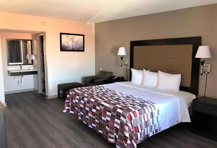 キングサイズベッドのスーペリアルーム, Red Roof Inn Greenville, Nc