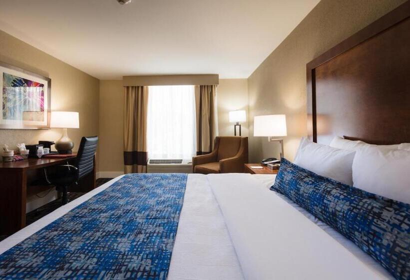 キングサイズベッドのスタンダードルーム, Best Western Plus Greenville I385 Inn & Suites