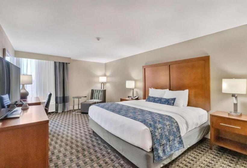 キングサイズベッドのスタンダードルーム, Best Western Plus Greenville I385 Inn & Suites