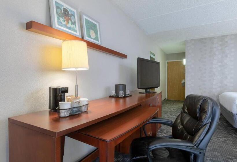 キングサイズベッドのスタンダードルーム, Courtyard By Marriott Atlanta Windy Hill/ballpark