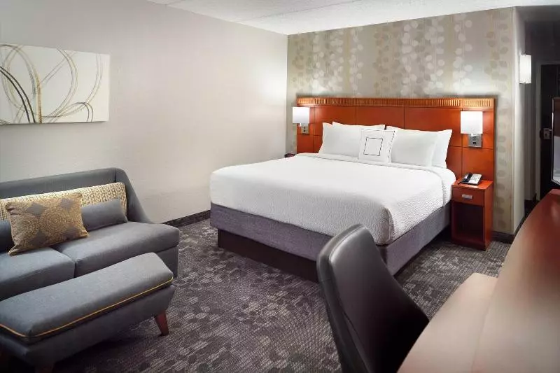 اتاق استاندارد با تخت بزرگ, Courtyard By Marriott Atlanta Airport South/sullivan Road