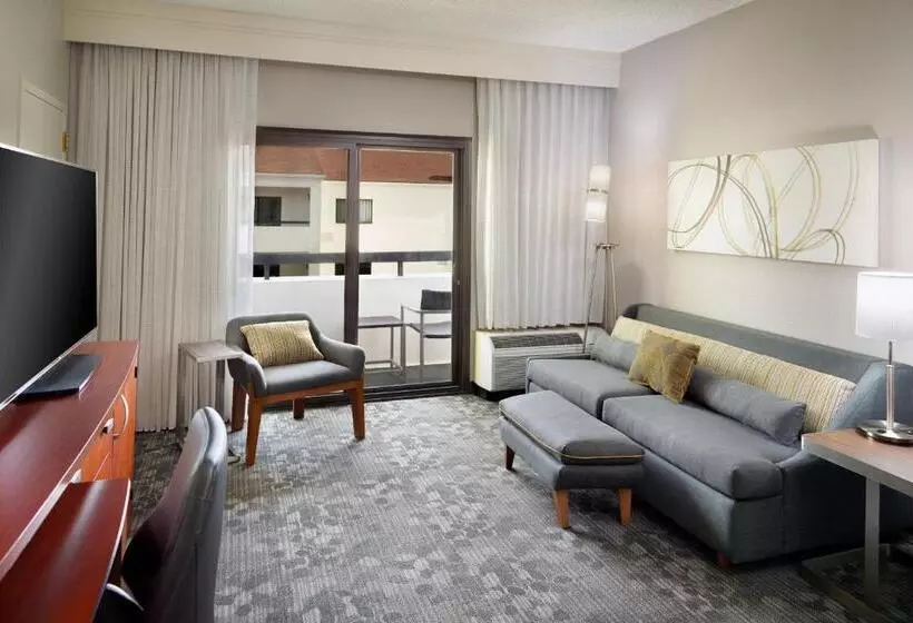سوئیت با تخت بزرگ, Courtyard By Marriott Atlanta Airport South/sullivan Road