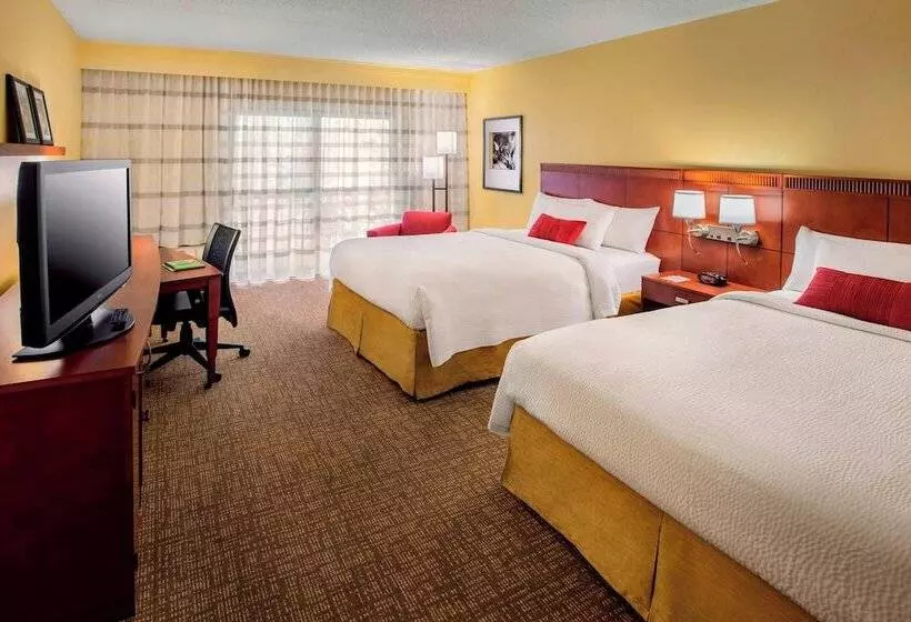 ２ダブルベッドのスタンダードルーム, Courtyard By Marriott Tarrytown Westchester County