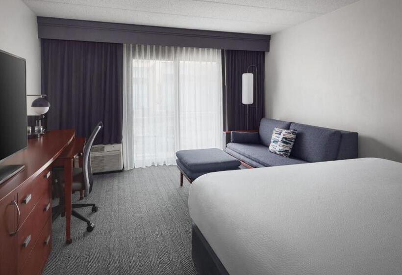 스탠다드 룸 킹사이즈 침대, Courtyard By Marriott New Carrollton Landover
