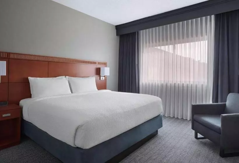 キングサイズベッドのスイートルーム, Courtyard By Marriott New Carrollton Landover