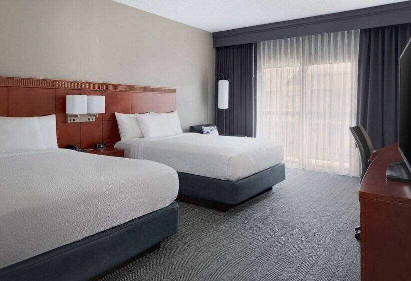 غرفه قياسيه سريرين مزدوجين, Courtyard By Marriott New Carrollton Landover