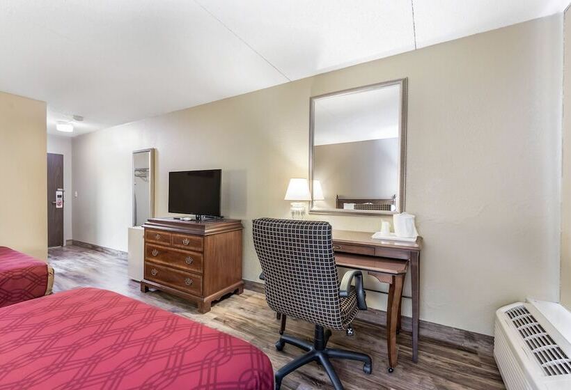 غرفه قياسيه سريرين مزدوجين, Econo Lodge