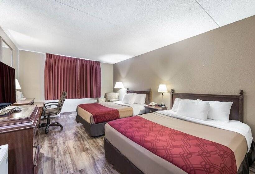 غرفه قياسيه سريرين مزدوجين, Econo Lodge
