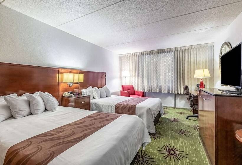 Номер Стандарт 2 Двуспальные Кровати, Econo Lodge