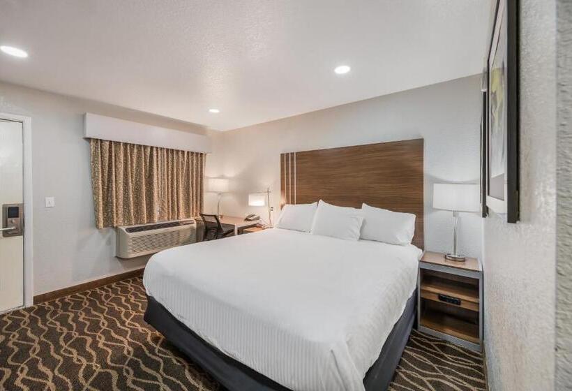 带大床的标准间, Rodeway Inn Carlsbad Caverns Area