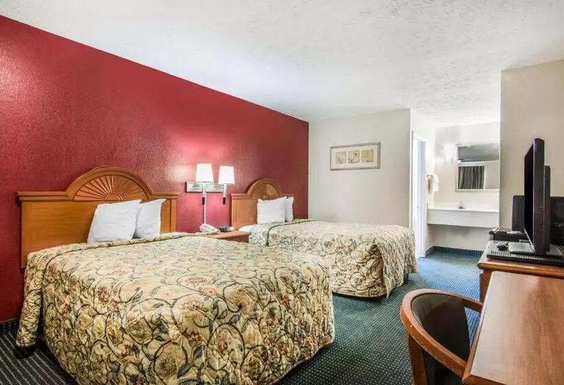 2ダブルベッドのスタンダードルーム, Rodeway Inn
