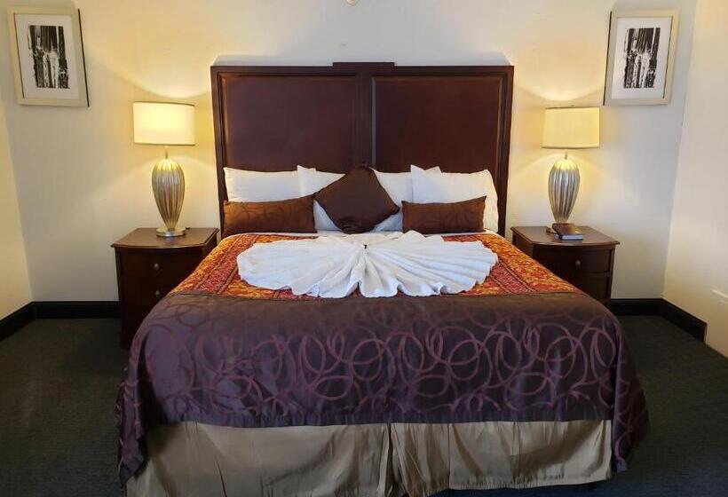 غرفة قياسية سرير كينج, Travelodge By Wyndham Brooklyn Center