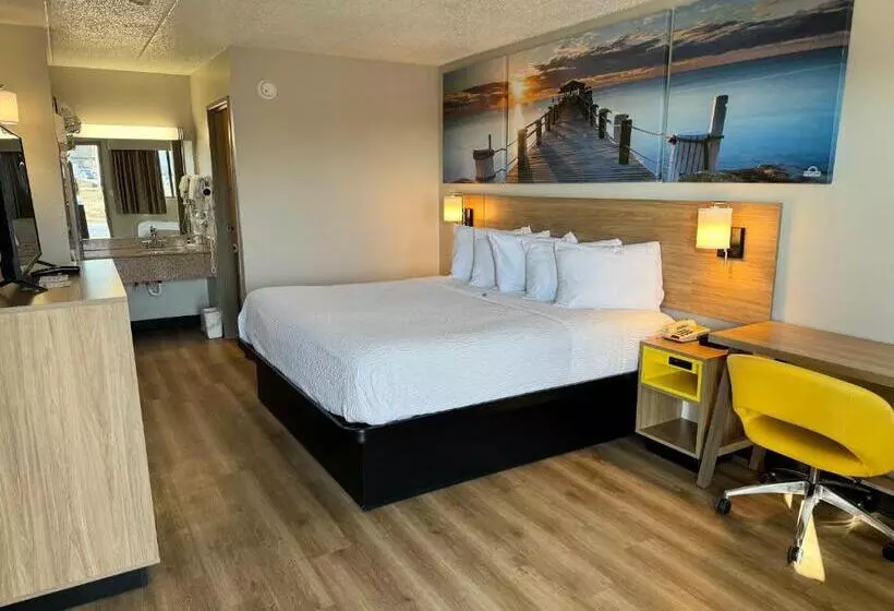 キングサイズベッドのスタンダードルーム, Days Inn By Wyndham Cloverdale Greencastle