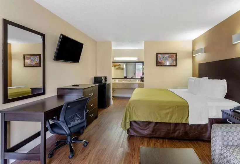 اتاق استاندارد با تخت بزرگ, Econo Lodge Civic Center